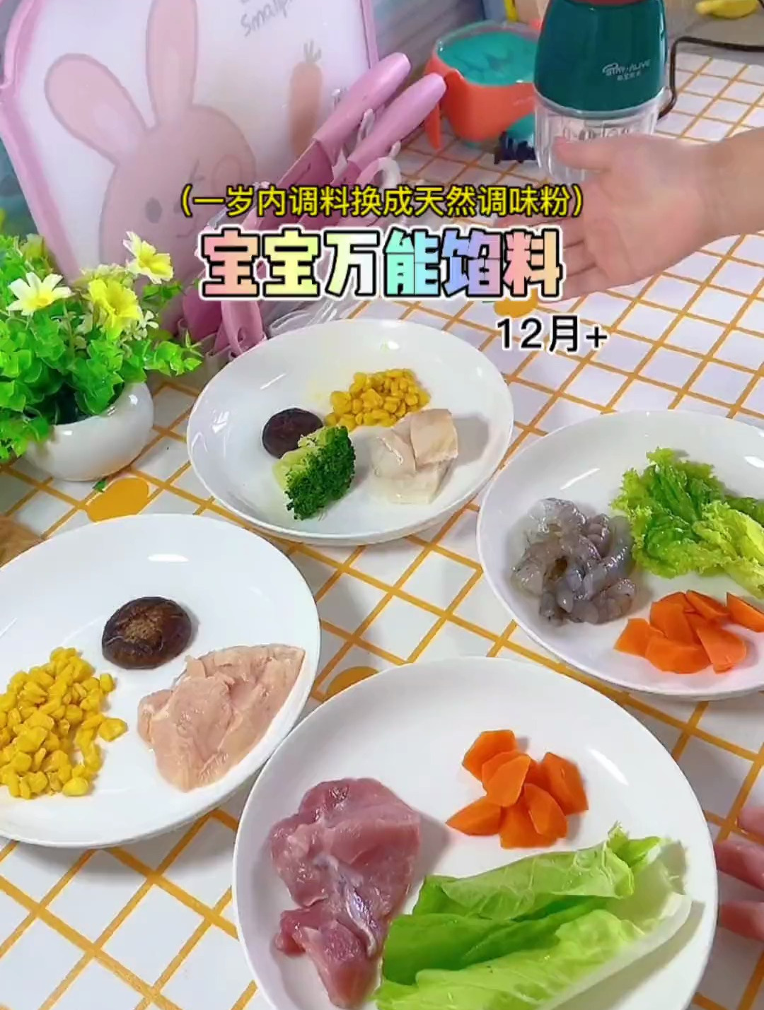 四款宝宝万能馅料,做小饺子、小馄饨、都好吃,安排起来吧!