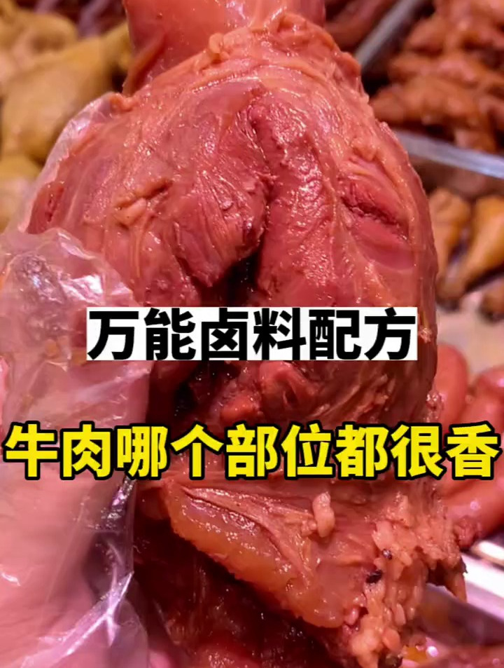 城市美食图鉴 卤牛肉万能卤料配方,河南卤菜配方,香料搭配