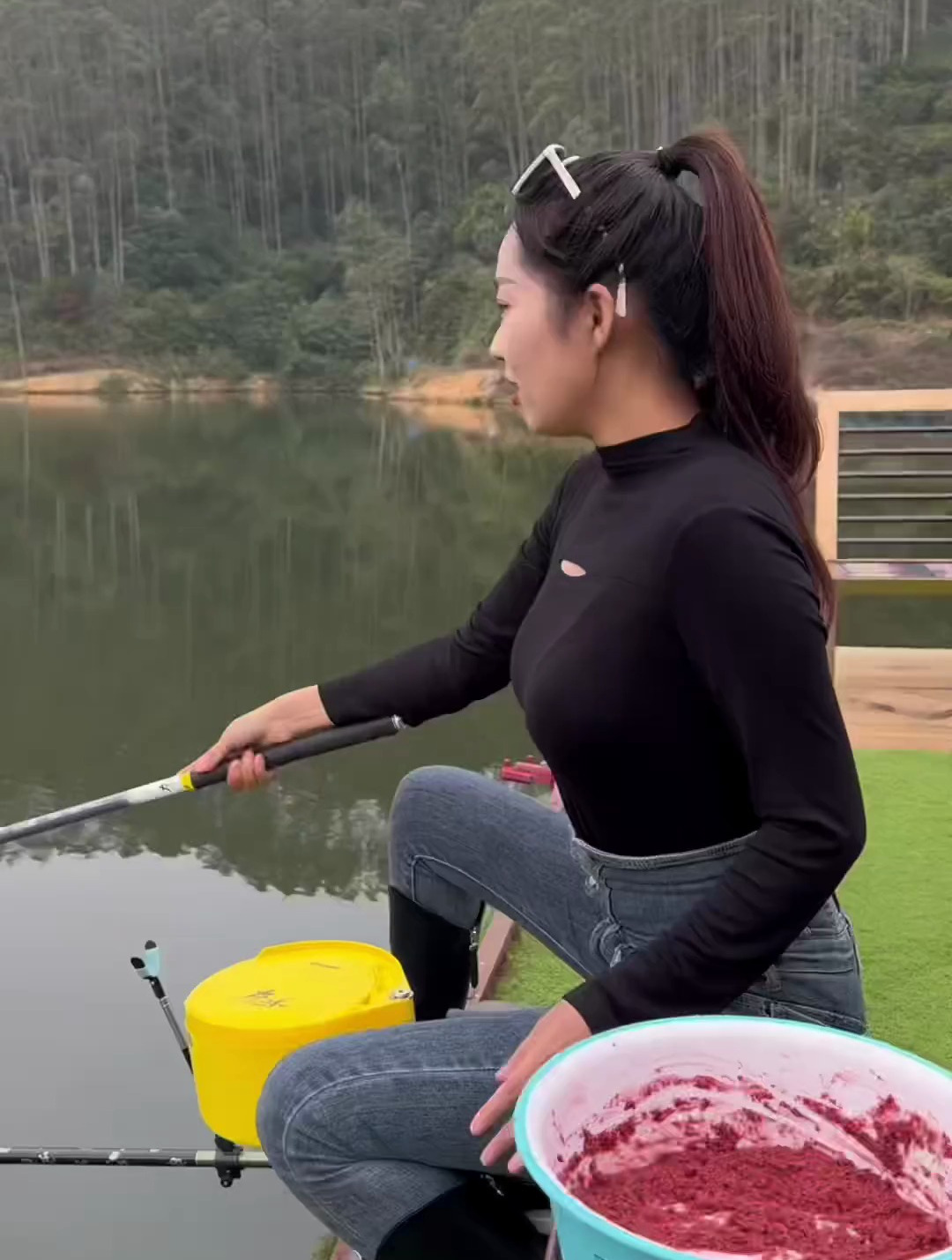 可以看看你们钓过最大的鲫鱼有多大吗?我钓的这个怎么样!