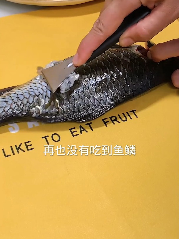 别再用菜刀刮鱼鳞了,现在流行这个鱼鳞刀,十秒去鱼鳞