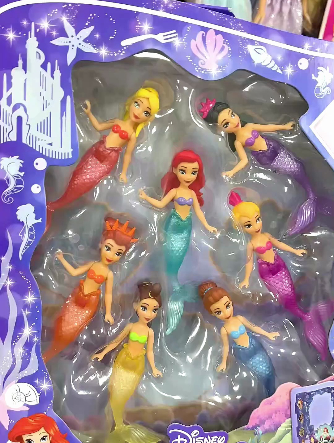 玩具试玩:迪士尼人鱼公主