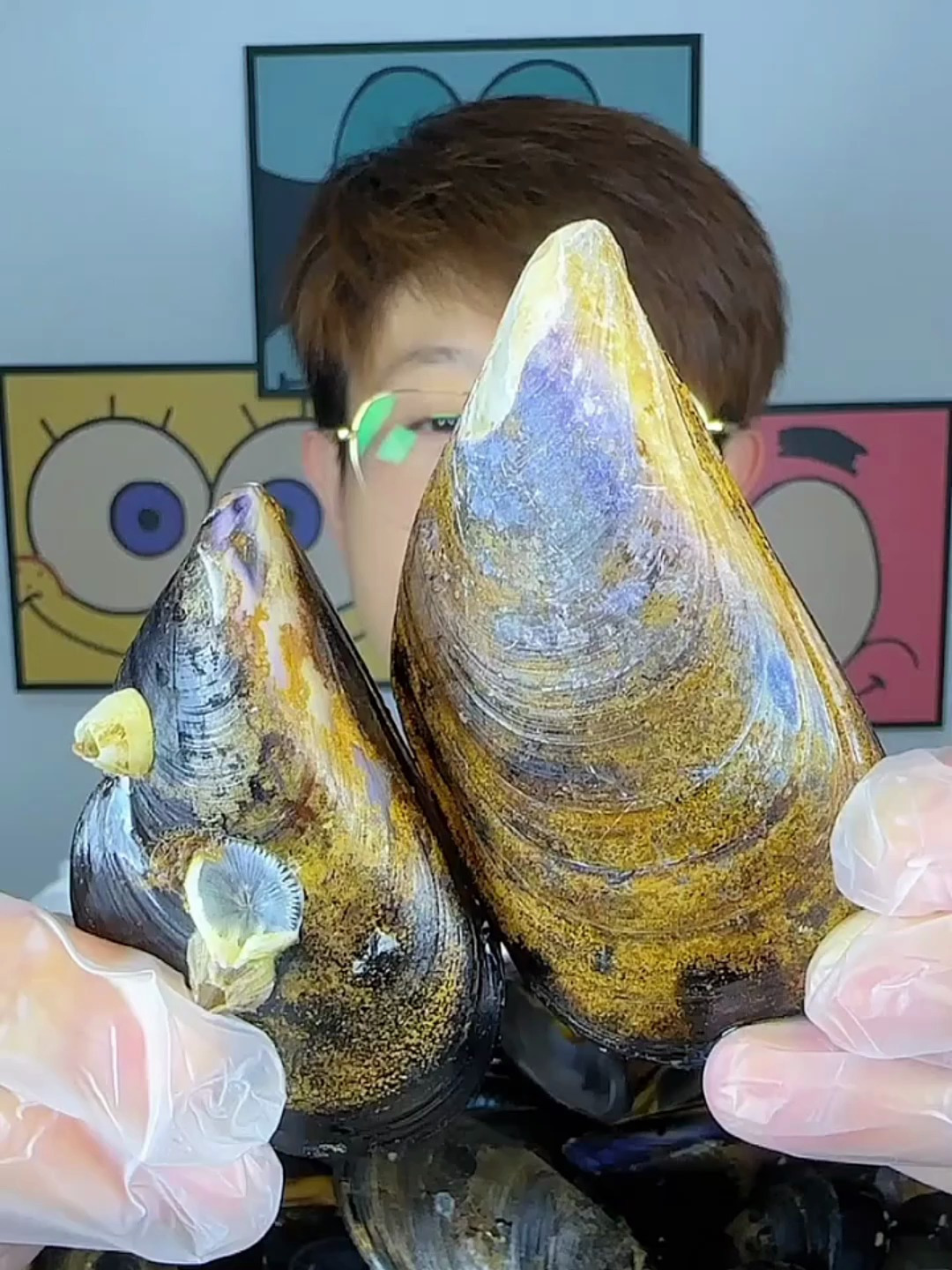 今天简单吃点啦,清蒸海虹