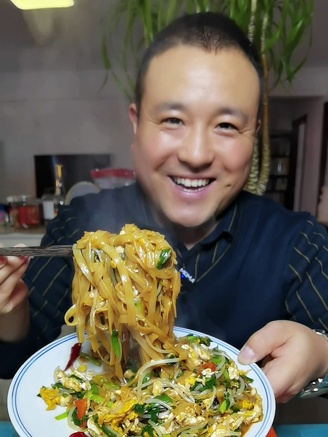 简单美味素炒河粉乖乖太香了