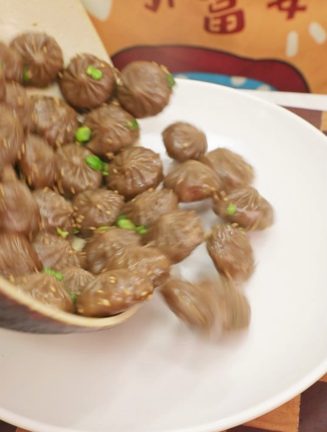 荞麦拇指生煎包,好吃还没负担