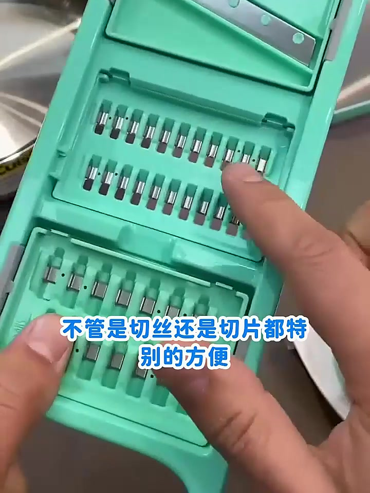 切菜怕伤手?这款护手刨丝器轻松搞定!