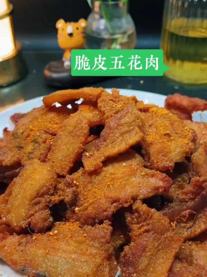 脆皮五花肉详细做法,焦香酥脆