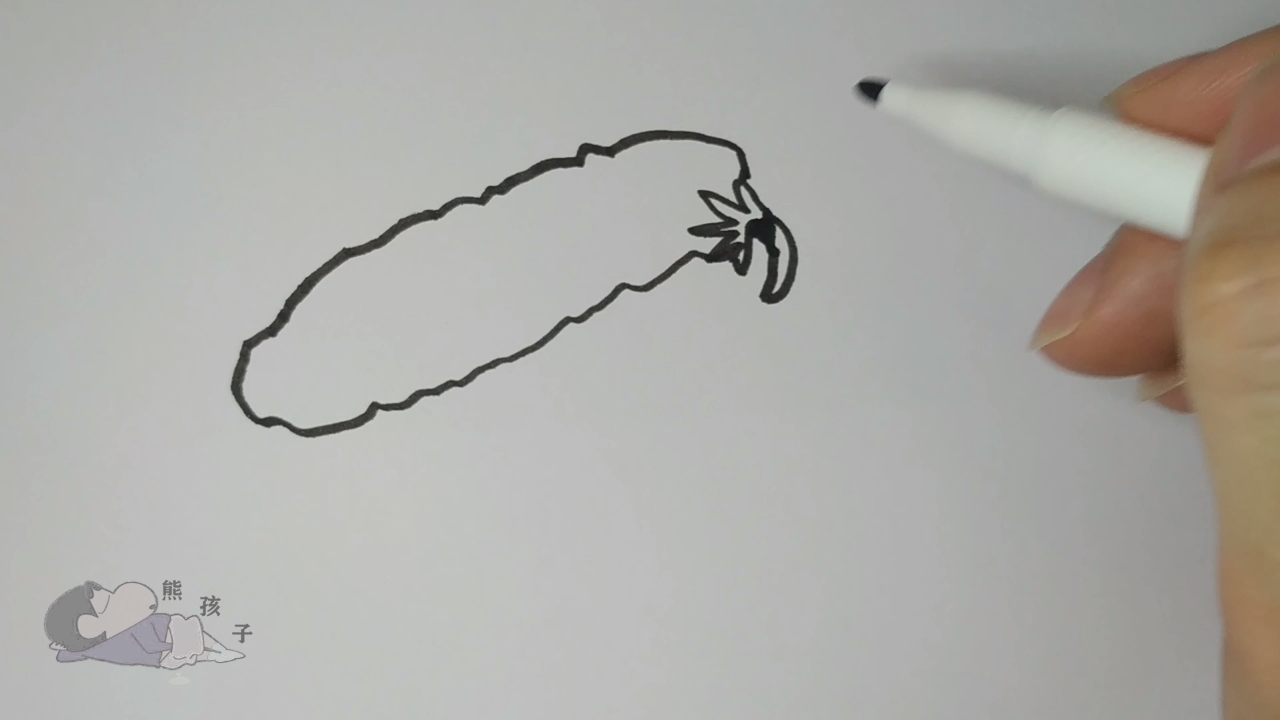 简笔画:这是什么蔬菜呢?