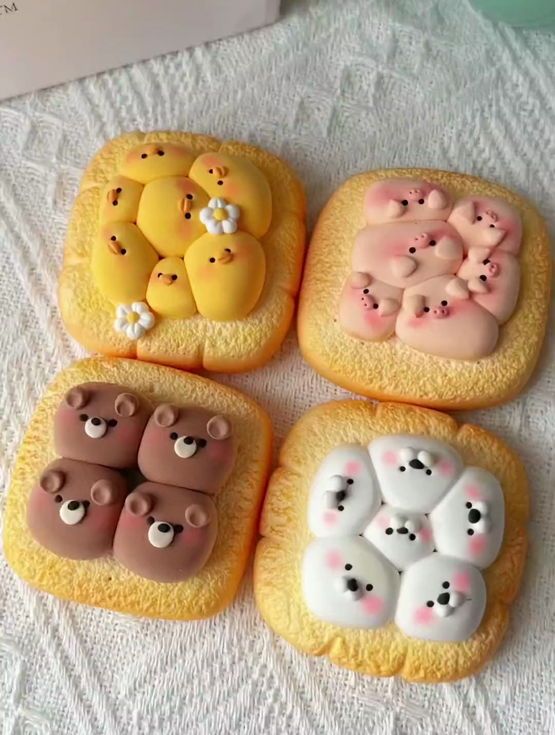 「粘土教程」动物面包,看着也太美味了吧,安排!