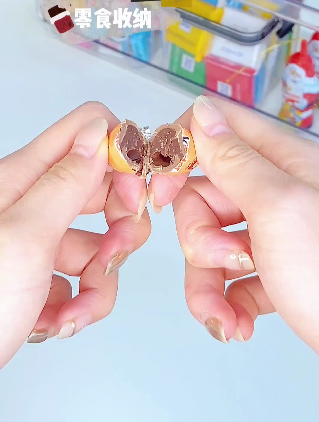 沉浸式零食补货|河马巧克力我看还有谁没吃!