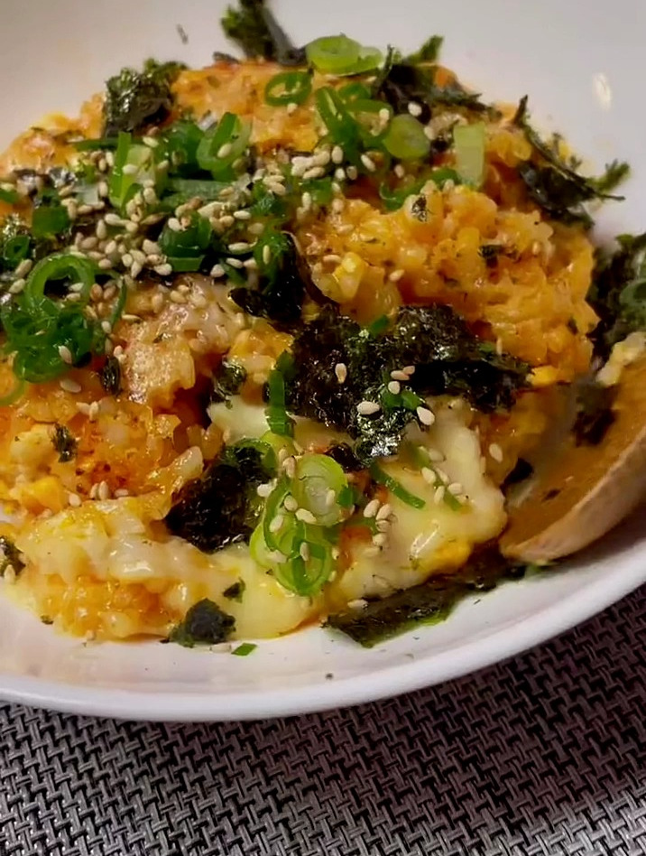 超好吃的简易芝士蛋炒饭~