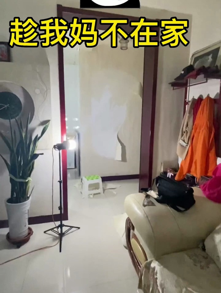 趁我妈不在家 偷偷撕了她的壁纸