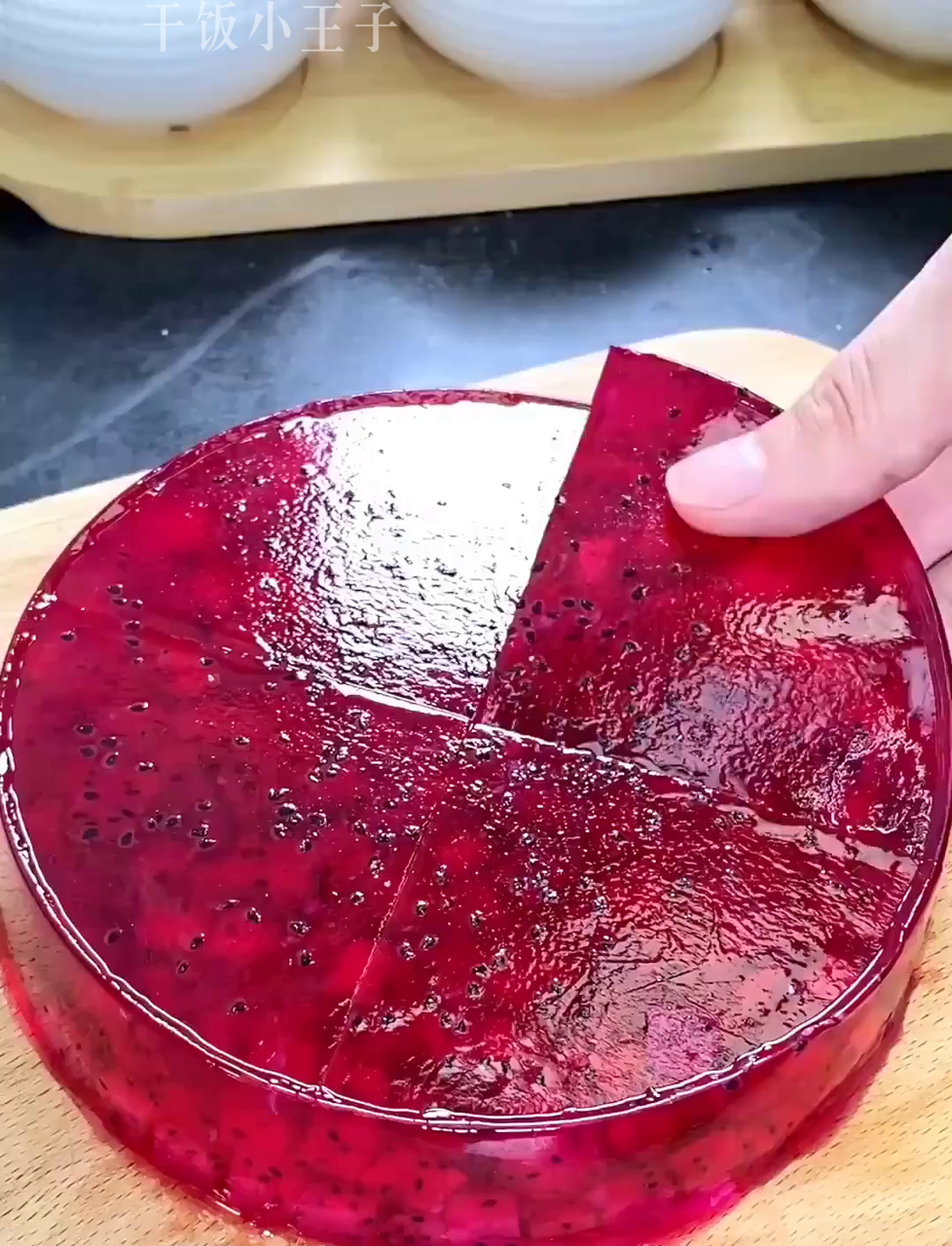 自制水果果冻,三样家常食材搞定,简单又好吃!