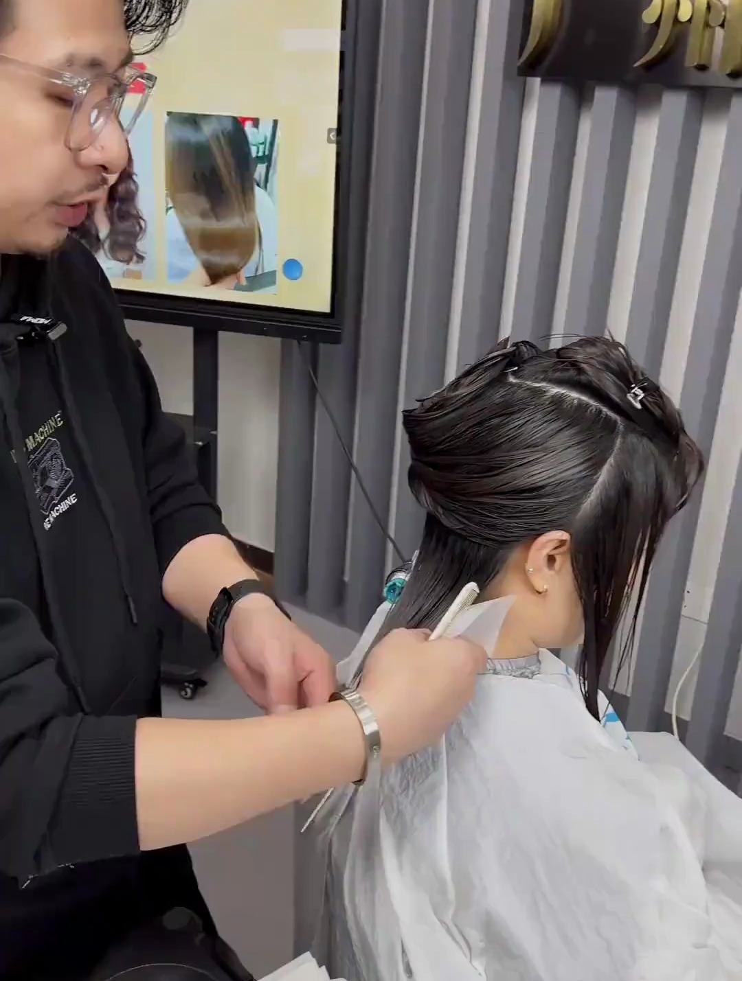 免打理热烫,蛋蛋卷烫发教程分享安华