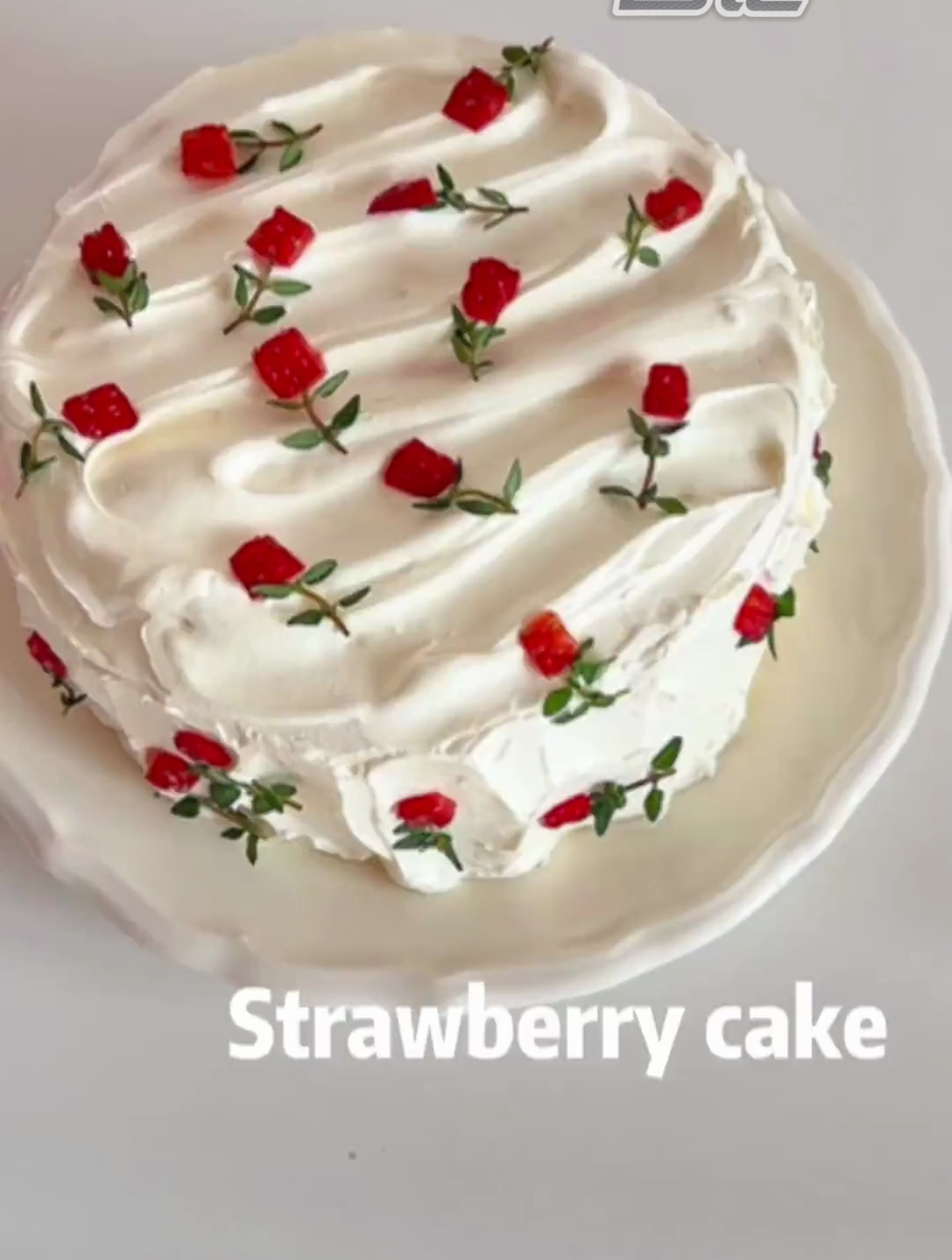 复古红玫瑰蛋糕 不规则抹面真是绝美