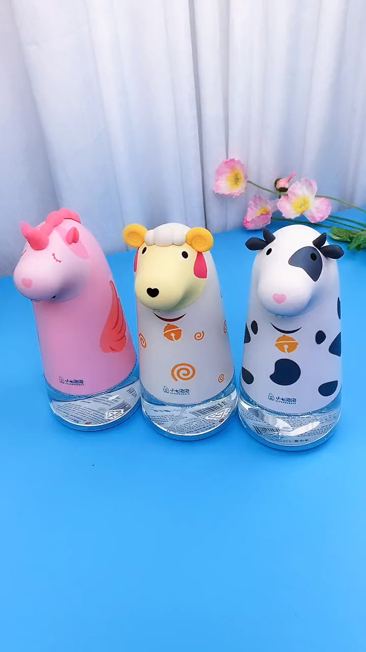 家里有孩子不爱洗手的,就给他来一个卡通智能感应洗手机