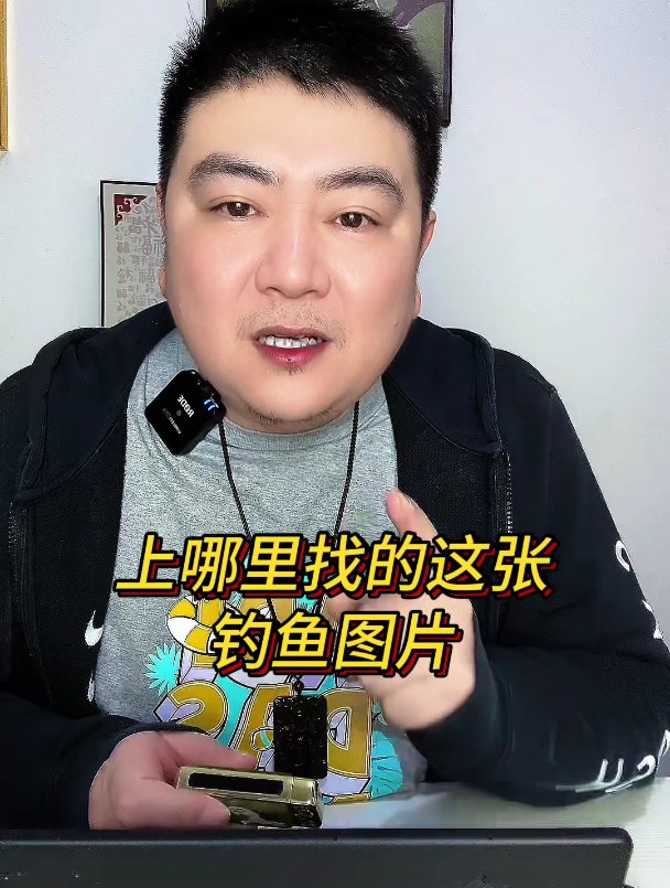 上哪里找的这张钓鱼图片?