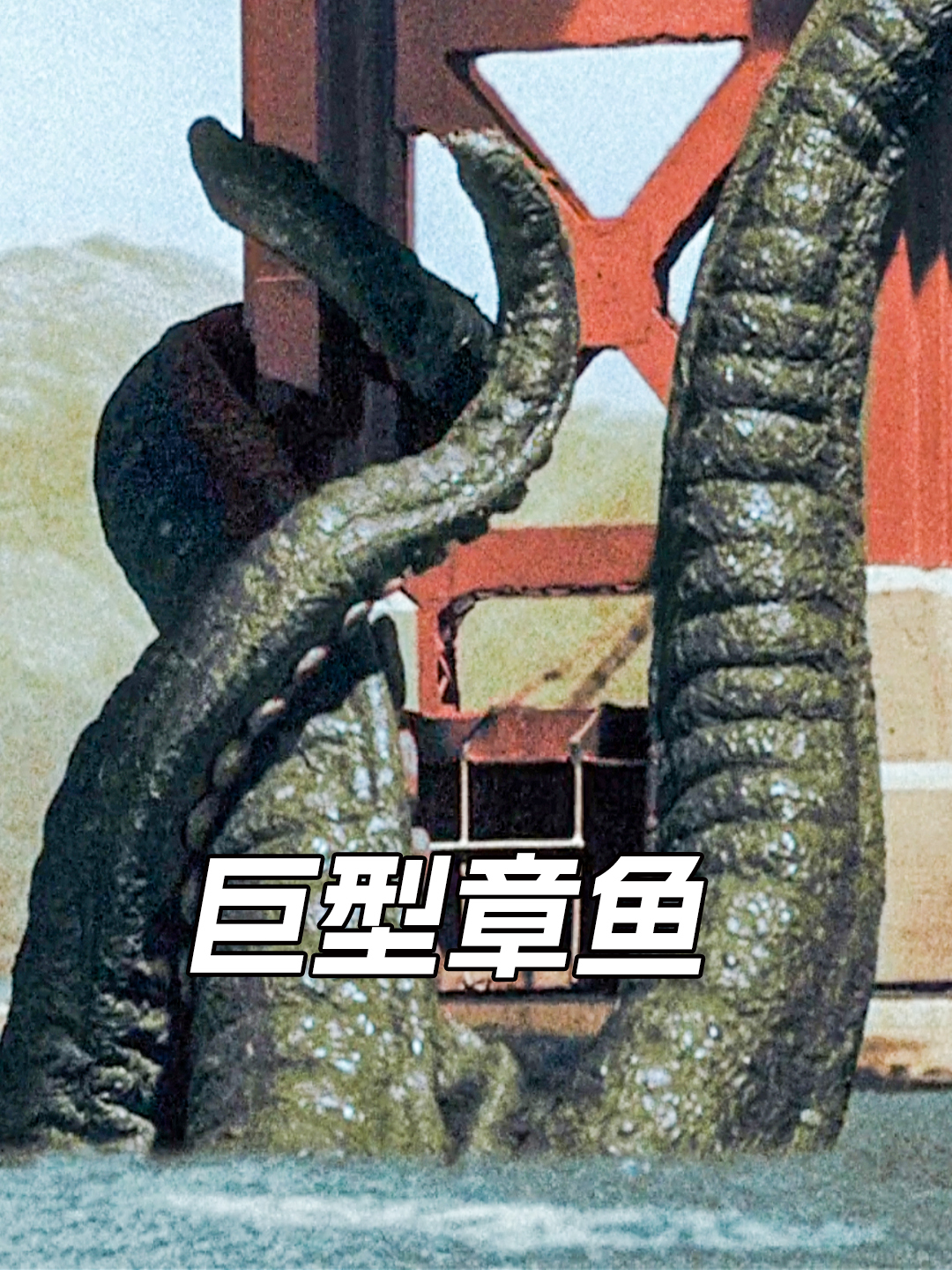 巨型章鱼袭击大桥