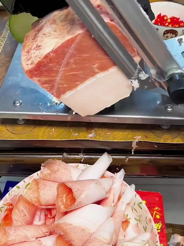 万万没想到还有这么好用的“羊肉卷切片机”实用效果太惊喜了!