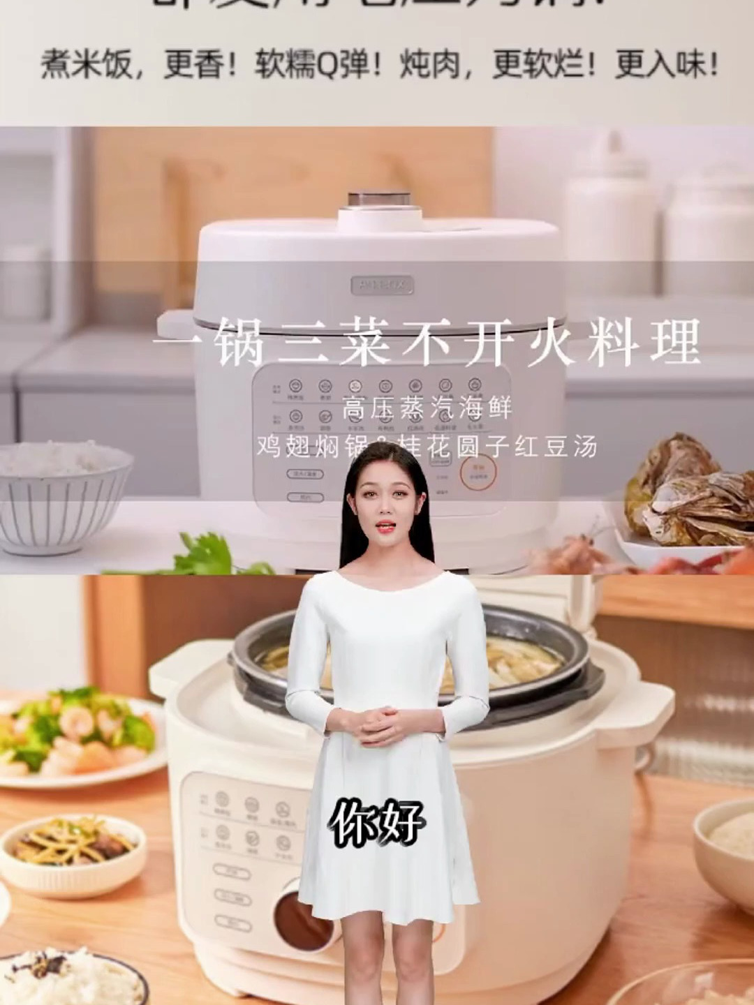 适盒(A4BOX)电压力锅家用电饭煲料理锅智能多功能全自动