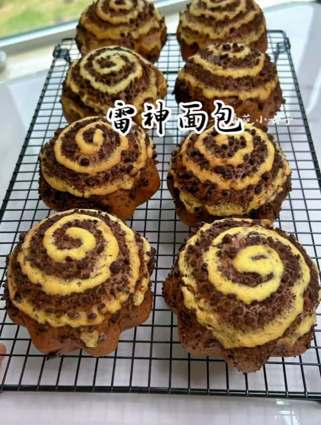 巨好吃的巧克力雷神欧包,巧克力控的我真是爱啦