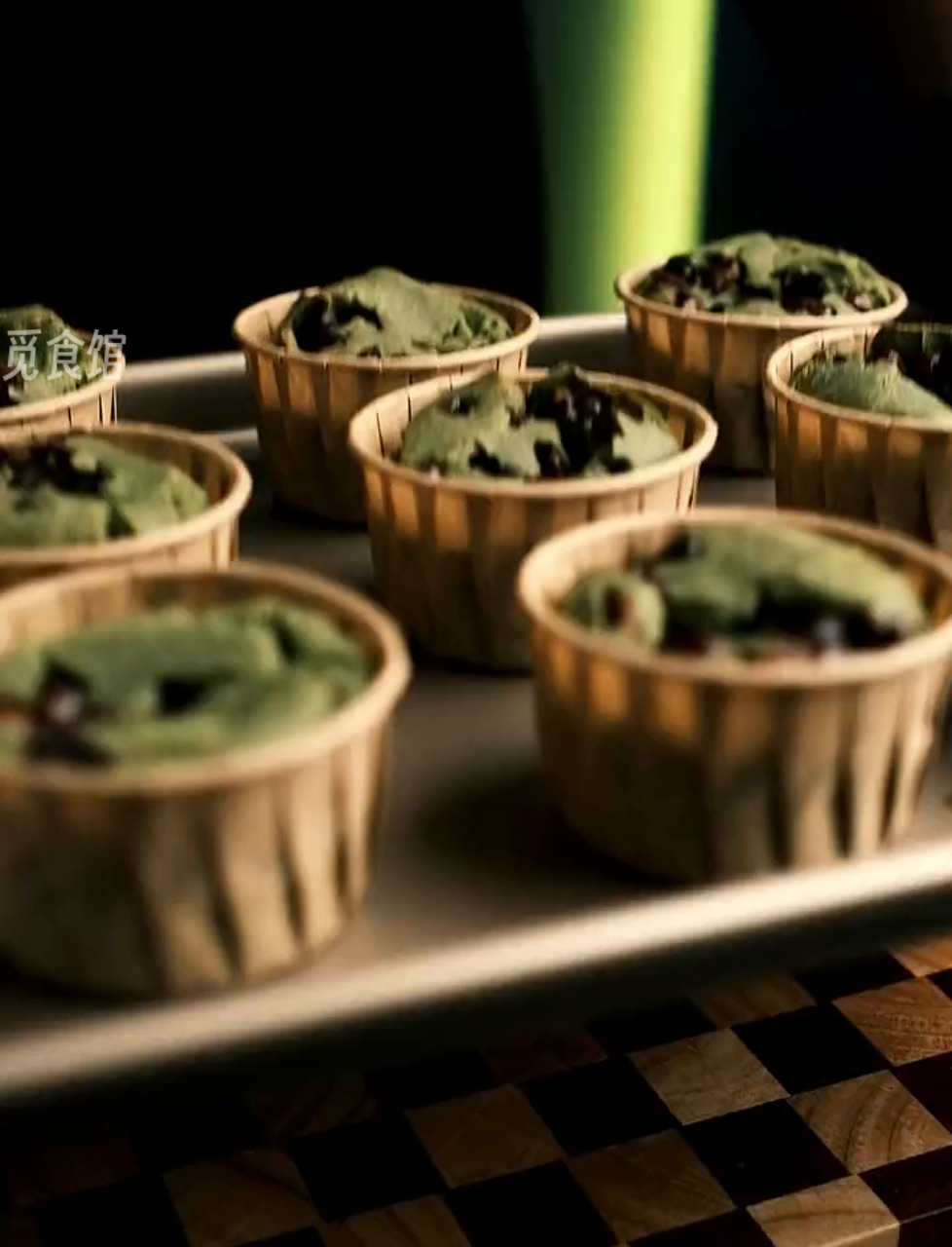 超简单!软糯控必试的抹茶红豆糯米糕,一搅就搞定!