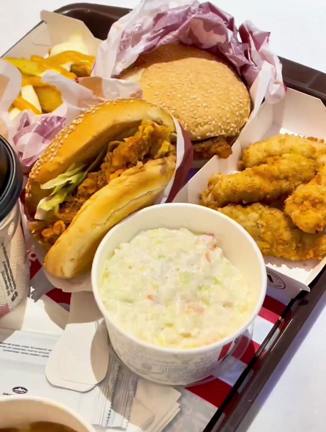 蒙古国vs中国,kfc全品测评!竟然还有芝士炸鸡?!