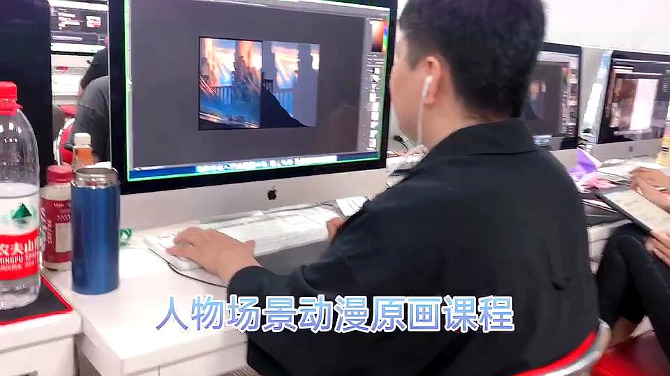二次元动漫人物原画设计场景插画手绘课程