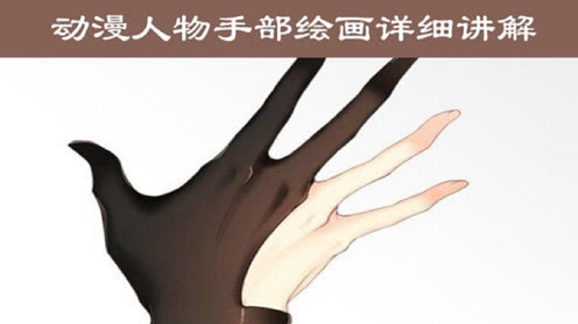 动漫人物手部详细绘画技巧讲解,教你如何画手?