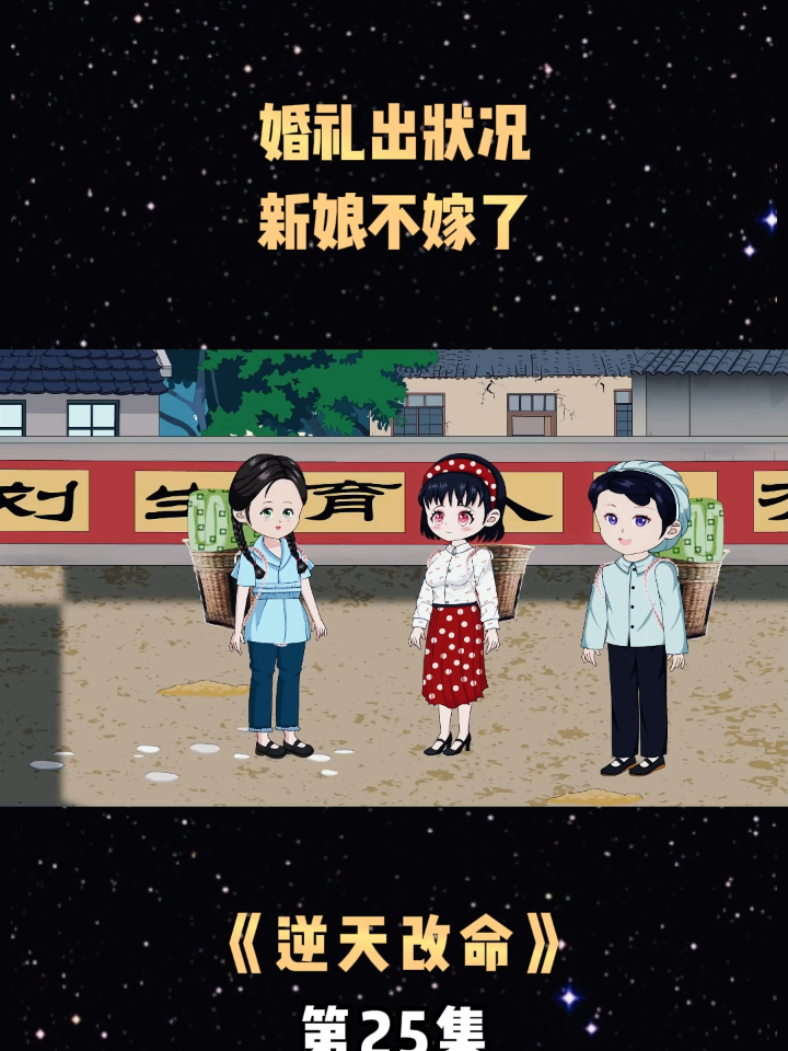 《逆天改命》第25集婚礼出状况,新娘不嫁了