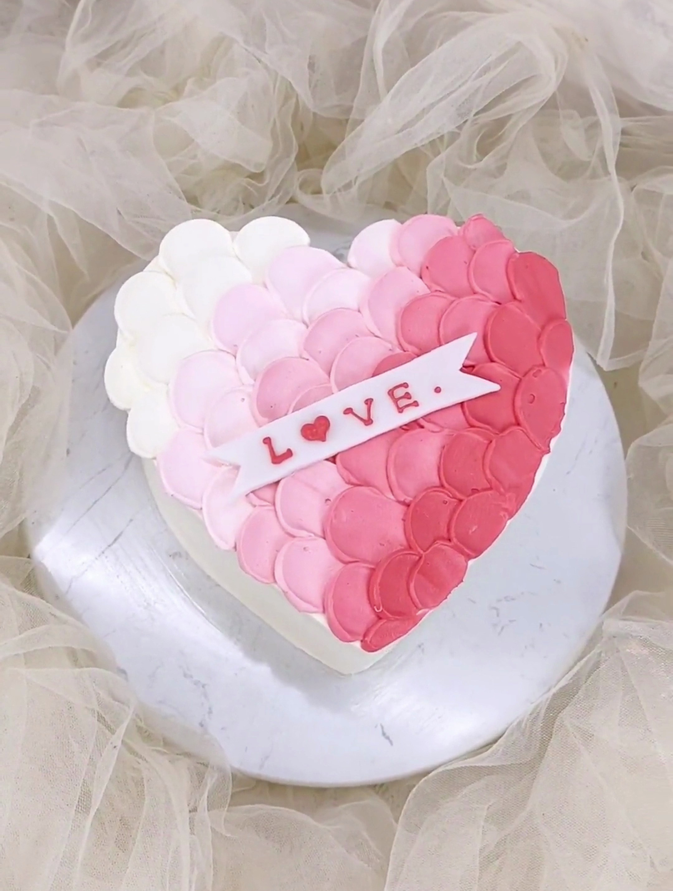 满满的Love奶油蛋糕