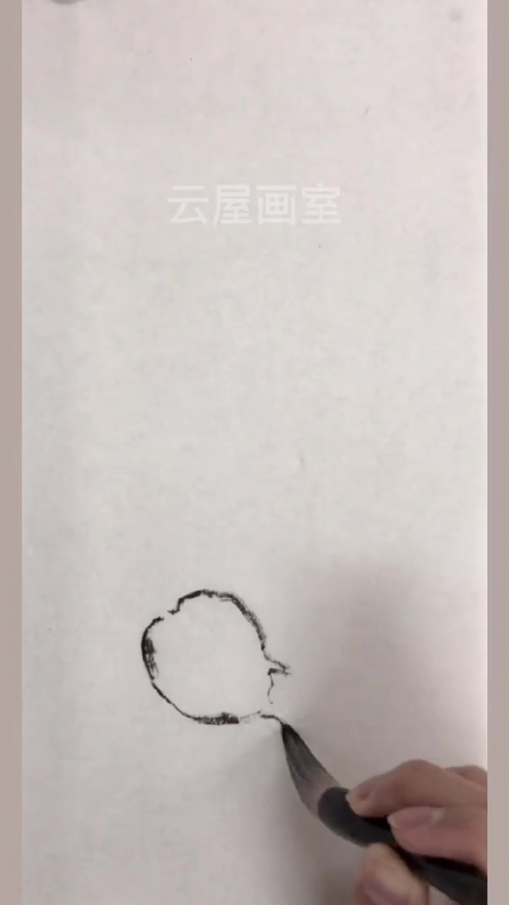 多吃蔬菜聪明可爱 每日一画 国画 水墨写意 dou艺计划