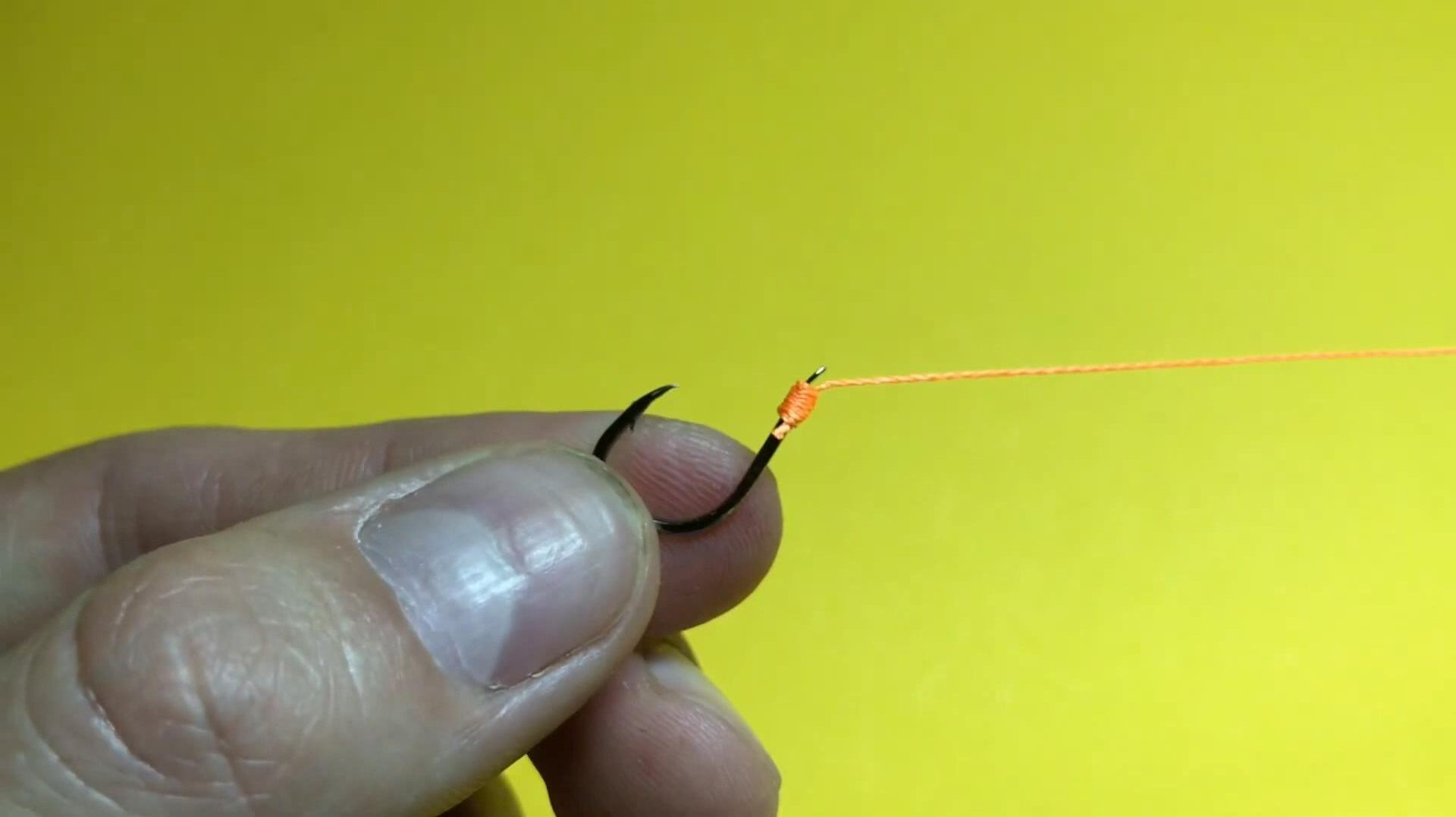 鱼钩没孔怎么绑最正确?这绑法是大神与新手的差距,看看你会吗