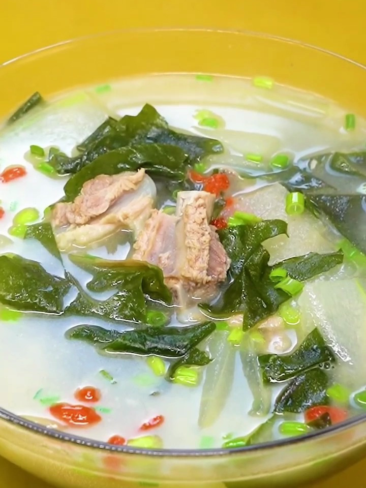 裙带菜排骨汤,你值得拥有