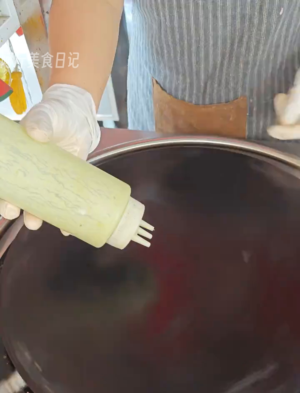 超治愈的花样煎饼,这手艺和配色看着太舒服了～