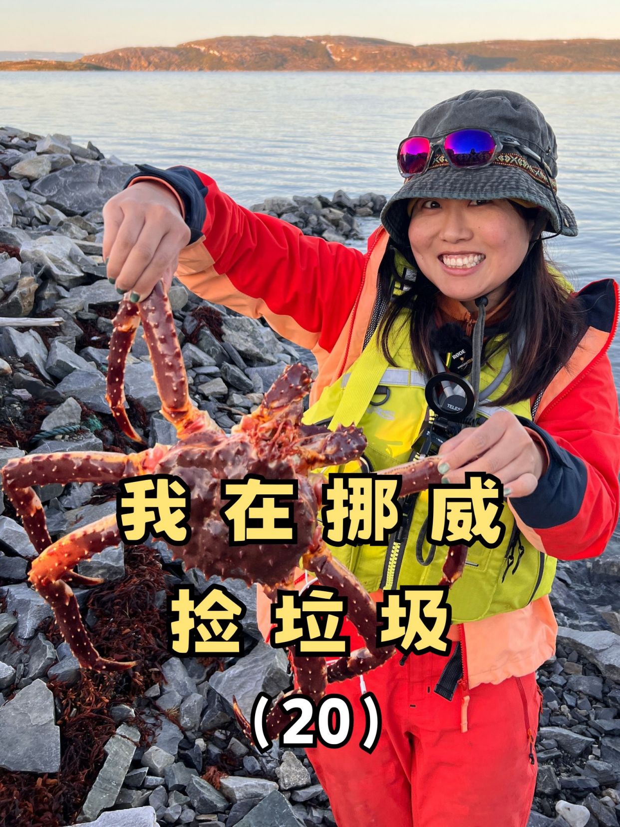 把捡来的野生帝王蟹做成东北凉拌菜,能把挪威的老外馋哭吗?