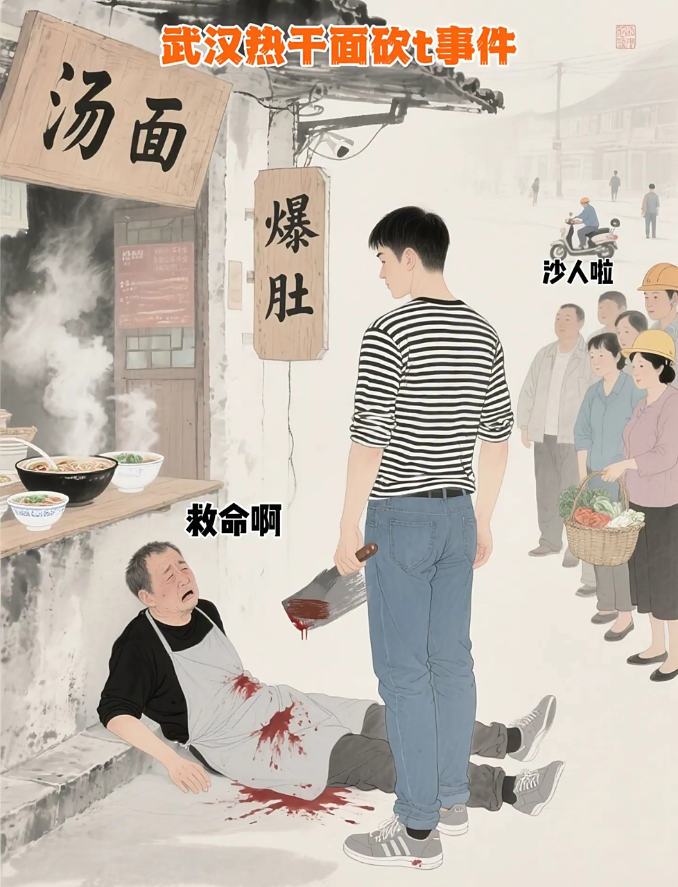 武汉热干面事件