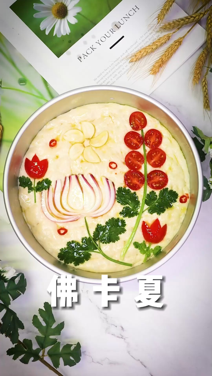 油画佛卡夏 在面包上画画 尽情发挥创意 保姆级教程 一看就会关注