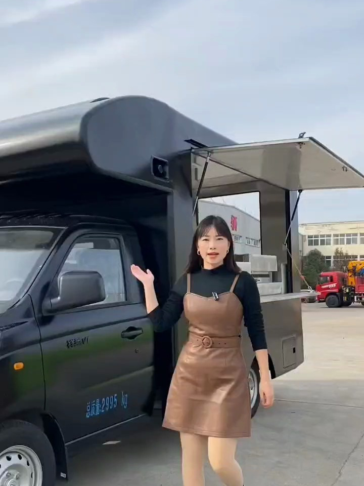 福田移动餐车 移动汉堡车 一车一店,想走就走,想停就停