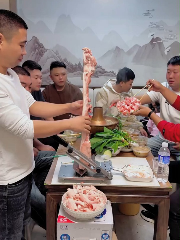 便宜又好用的切片机,刀口锋利,冻肉,果蔬都能切省时又省力