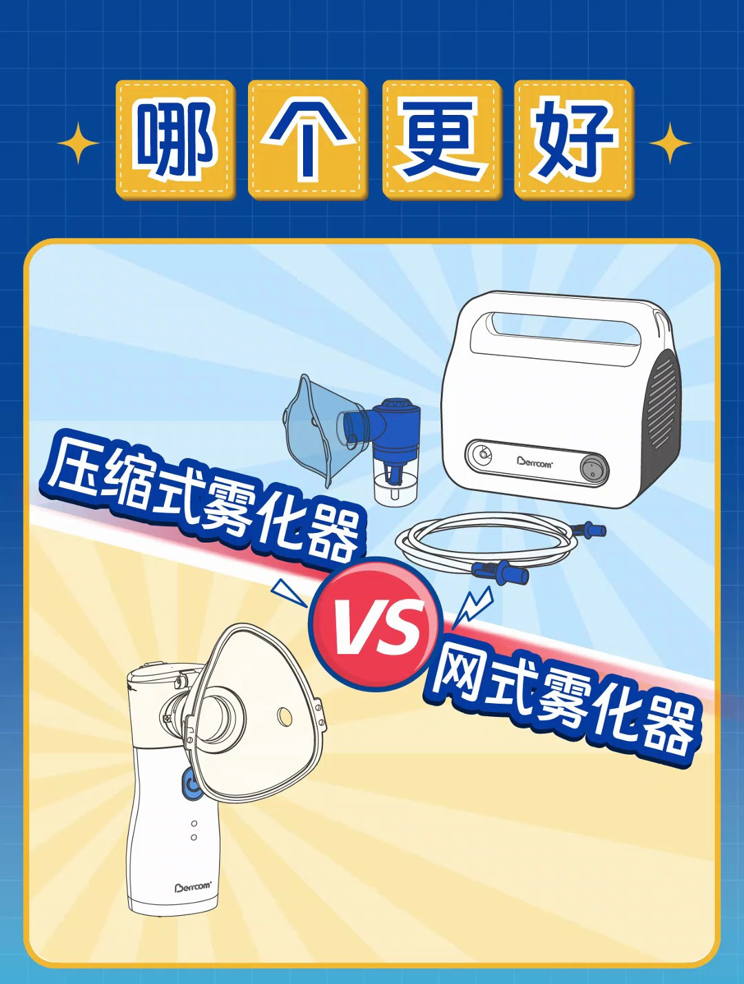 家用雾化器怎么选?压缩式雾化器和网式雾化器哪个更好?