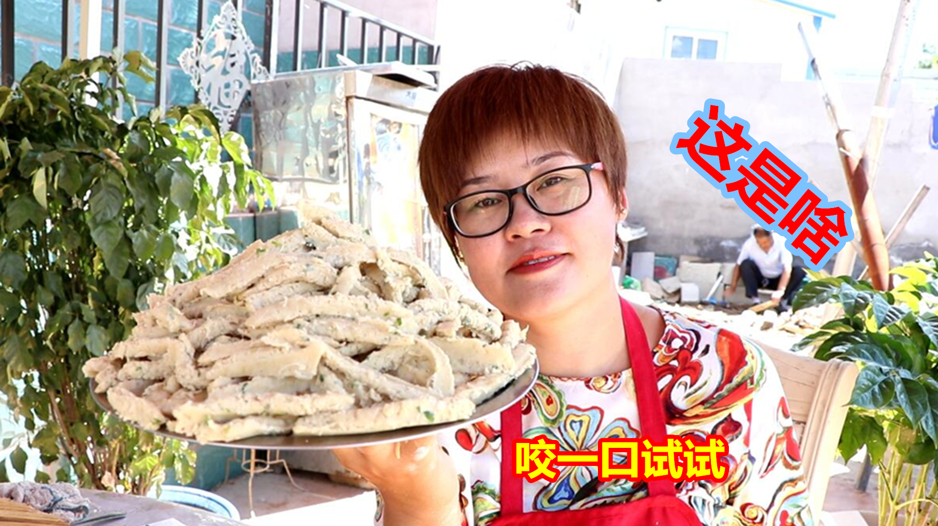 正宗的“莜面毛肚”就是香,降糖降压超好吃,简单实惠2分钟学会