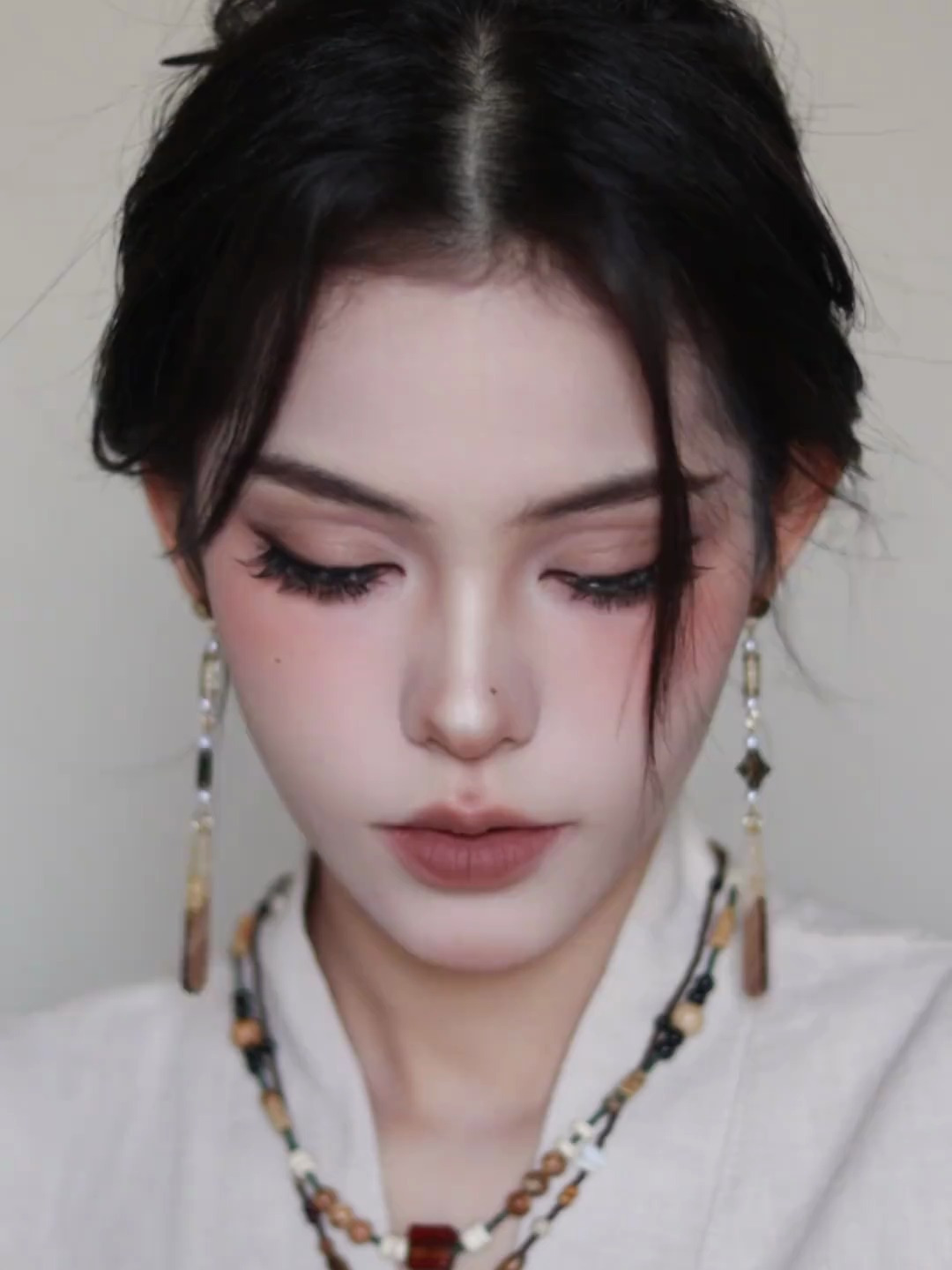枯蝶新中式妆容教程来啦～