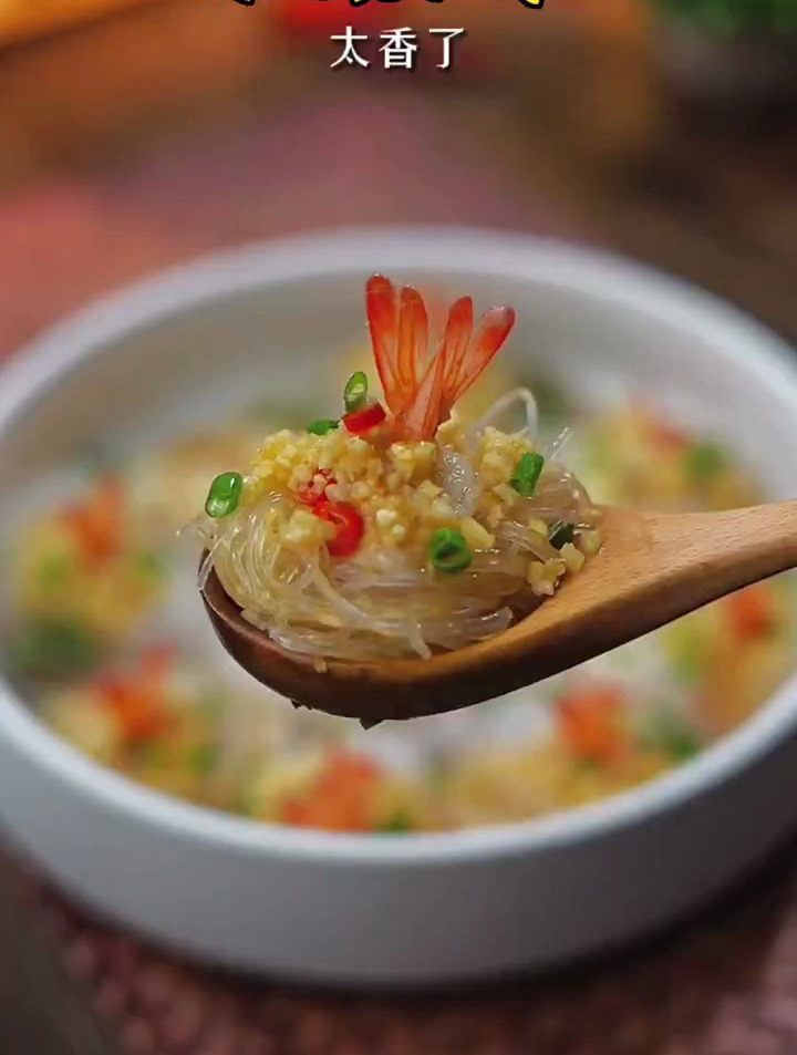 千丝万缕虾,嘎嘎好吃啊～