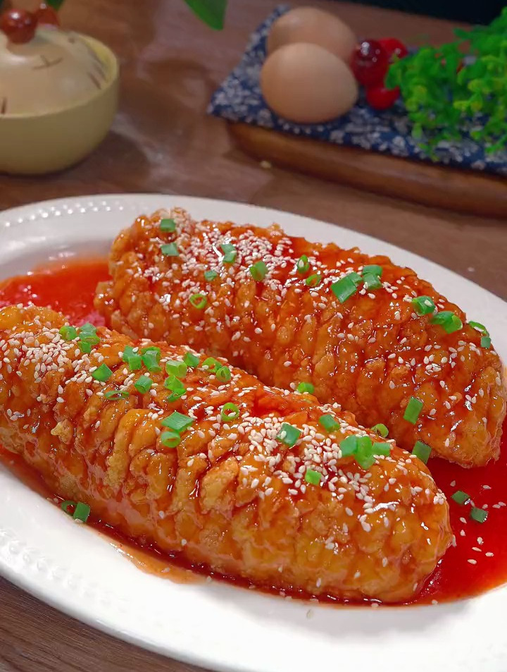 年夜饭的餐桌上少不了这道松子鱼