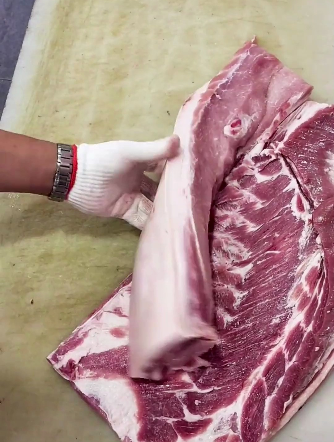 白条猪肉 详细分割教程