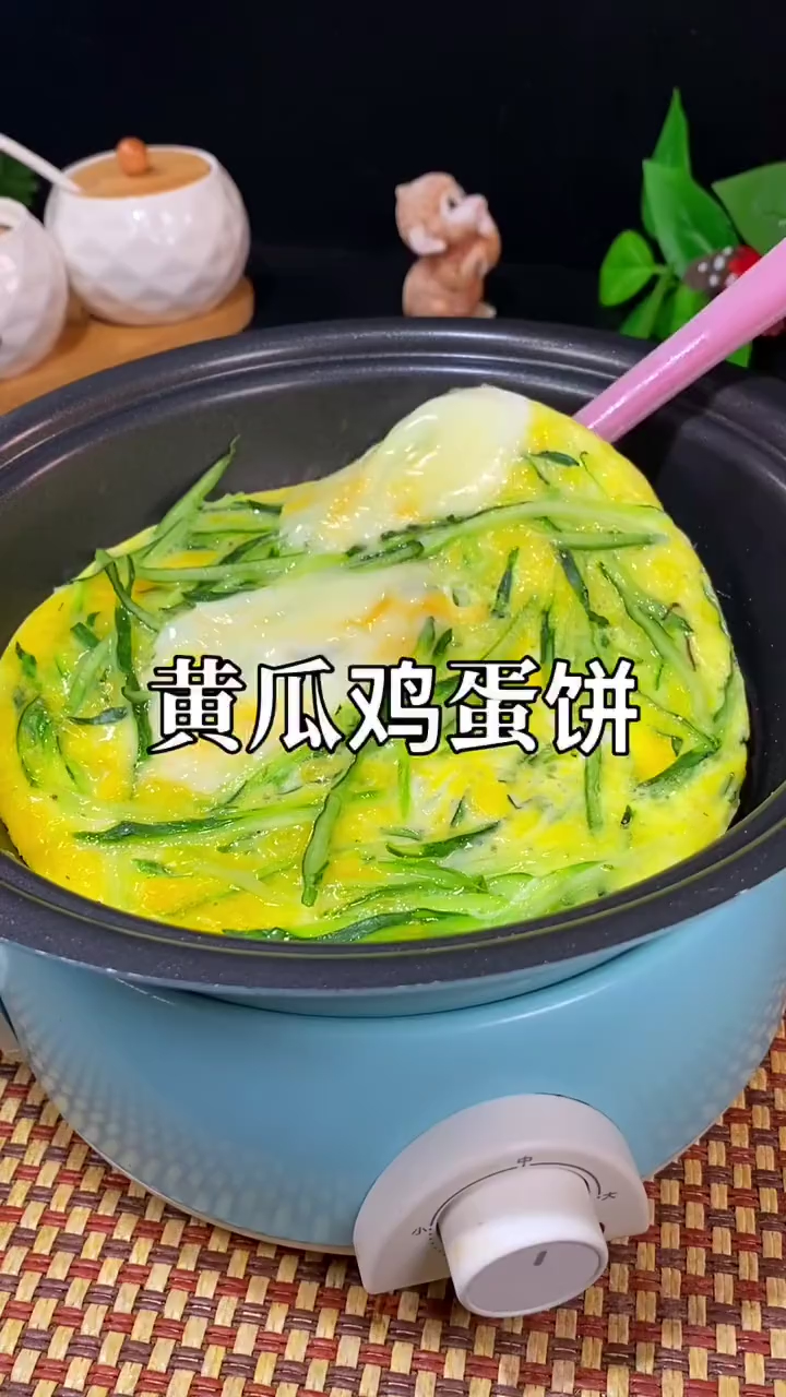 减脂餐 黄瓜鸡蛋饼