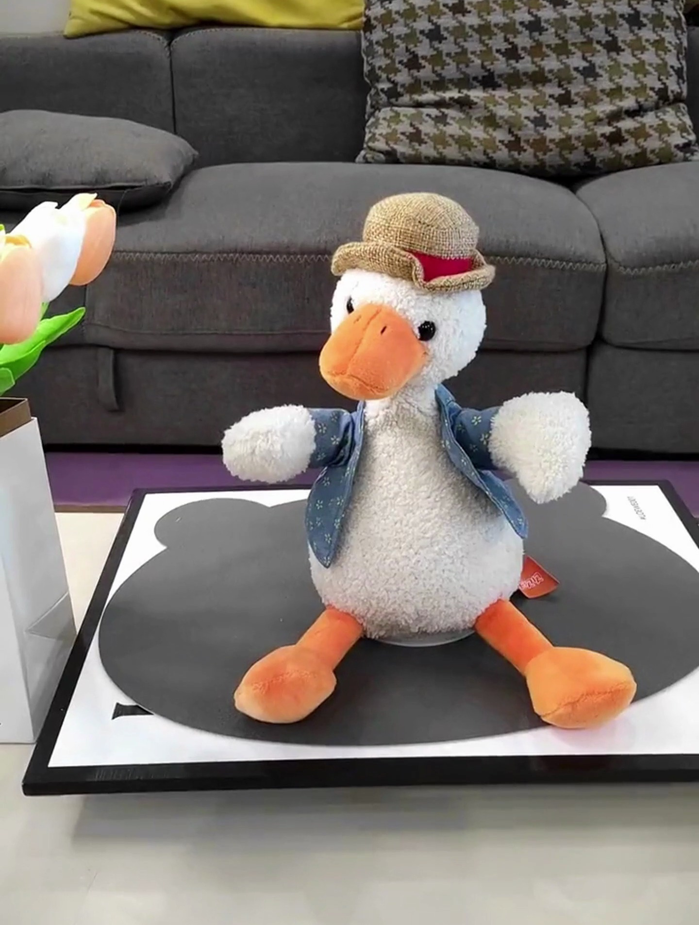 网红复读鸭来啦!干净又卫生的小鸭子快给宝宝来一只!