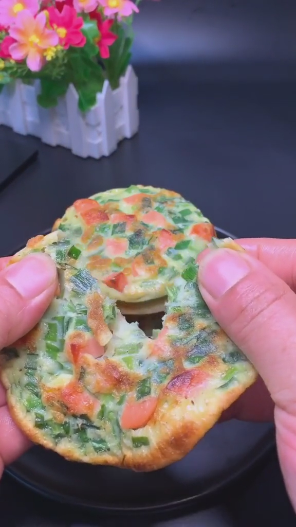 田园蔬菜饼这样做孩子特别喜欢吃