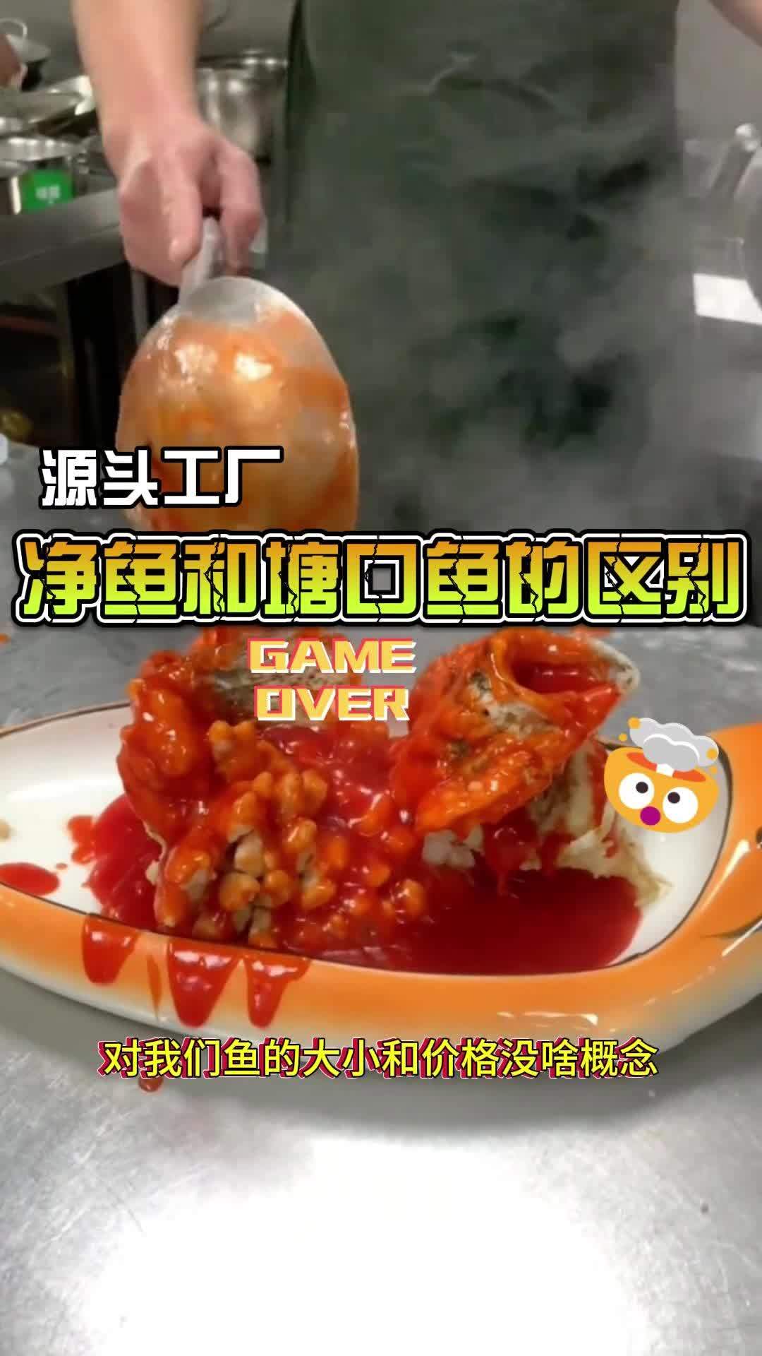 源头工厂的净鱼和塘口鱼的区别?