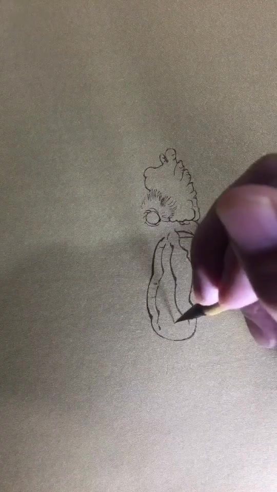 书画艺术欣赏:老家的大公鸡